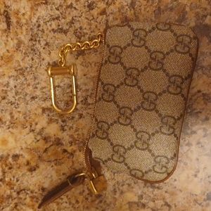 Gucci keychain wallet